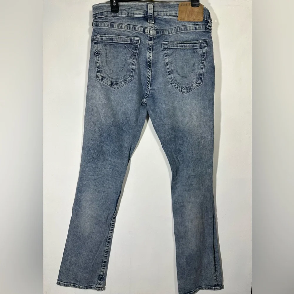 Y2k Vintage True Religion Straight Leg Ricky Relaxed Fit Distressed Jeans